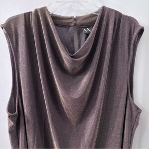 Worthington Golden Metallic Top